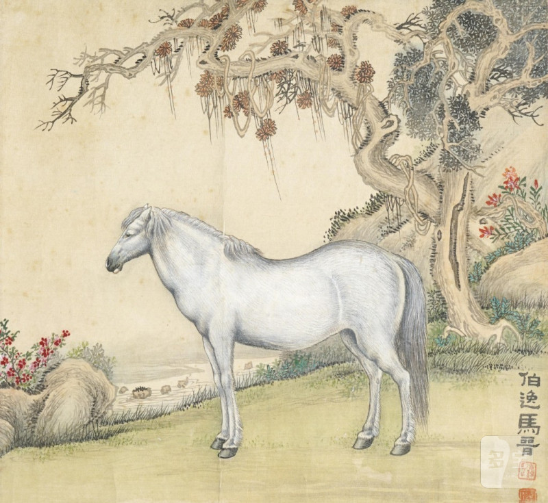    馬晉 風景馬